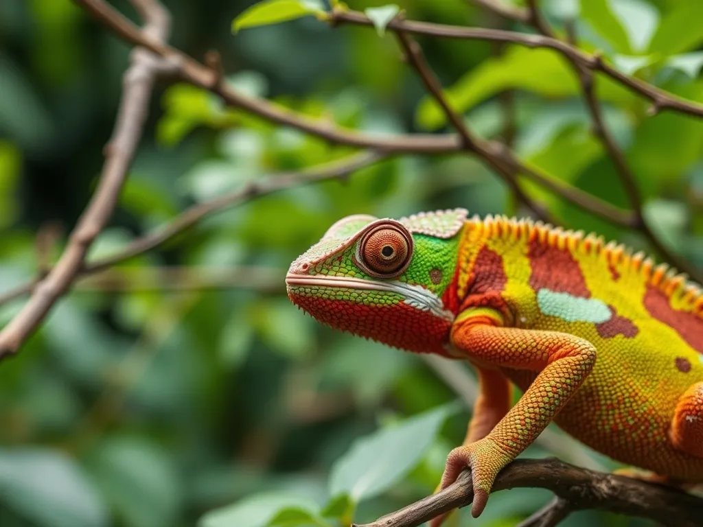 Jak umiera kameleon? Odkryj tajemnice jego śmierci