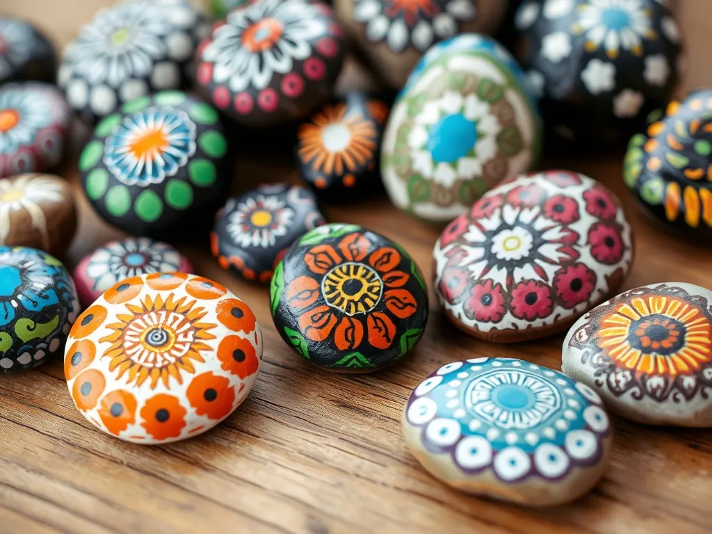 Malowane kamienie wzory: odkryj kreatywne inspiracje na każdy sezon